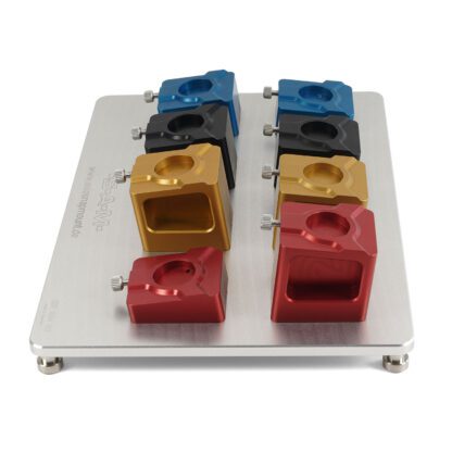 AxioSnapMount Starter Kit - 8 cokołów,2 magnesy, komi pack płytek, płyta z uchwytami na cokoły - obrazek 4