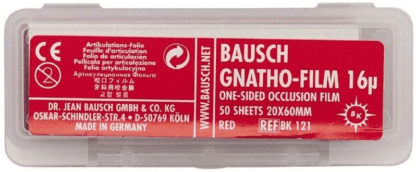 GNATHO-FILM JEDNOSTR 50ARK 20*60MM CZER