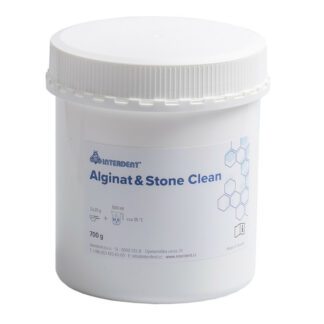alginate and stone clean