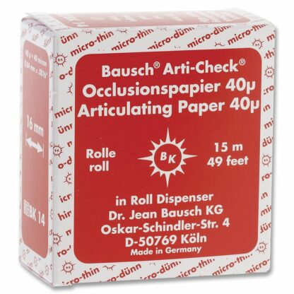 ARTICHECK ROLKI SZER 16MM 15M CZER 40MIC